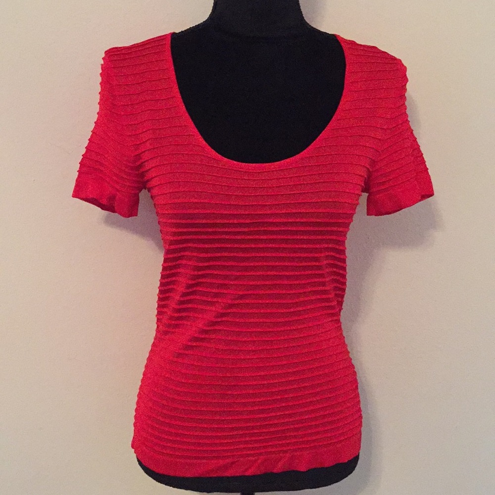 Petite Medium Red Top